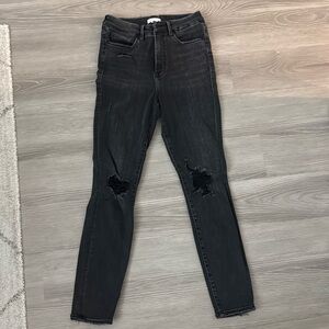 Good American black jeans, size 28